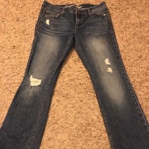 Women American eagle jean size 8 short